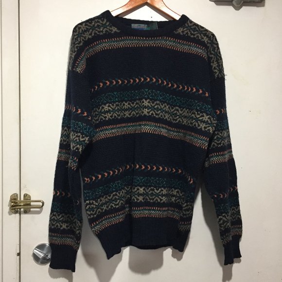 VINTAGE ETCHINGS KNITTED WOOL SWEATERS SIZE L - Picture 4 of 6